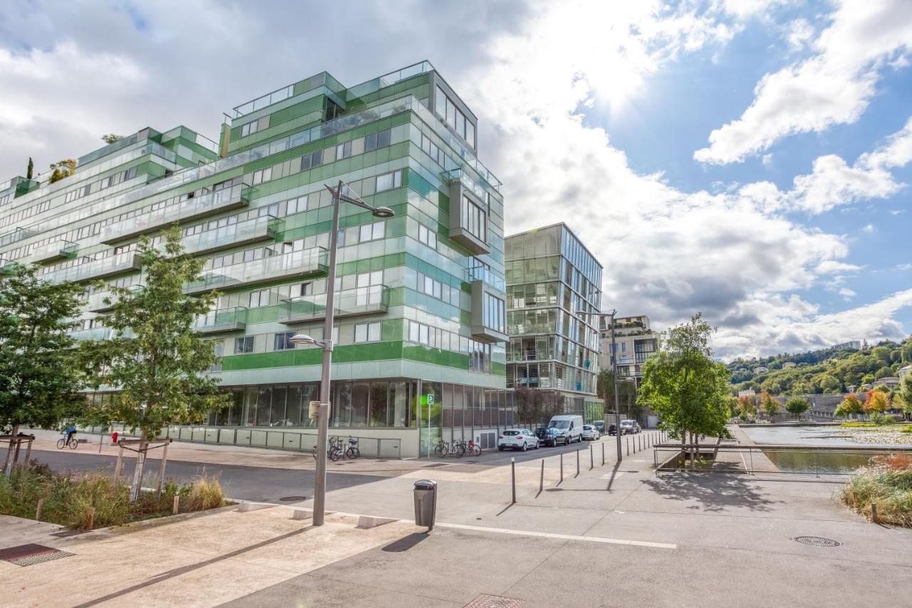 Appartamento Confluence - Superbe pied à terre avec parking privé Lione Esterno foto